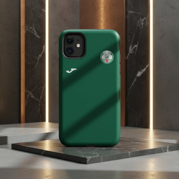 Cover iPhone rigida Monopoli Felpa Style Verde