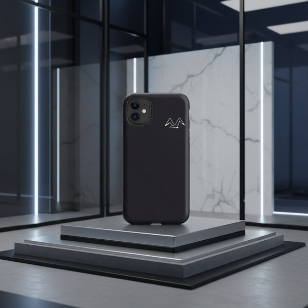 Cover iPhone rigida Monopoli Felpa Style Black