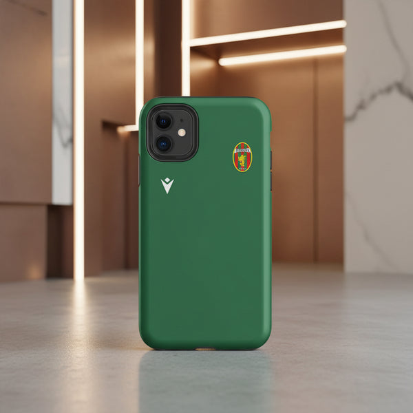 Cover iPhone rigida Ternana Giacca Style Verde