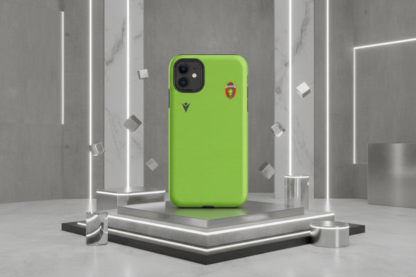 Cover iPhone rigida Ternana Felpa Training Style Verde