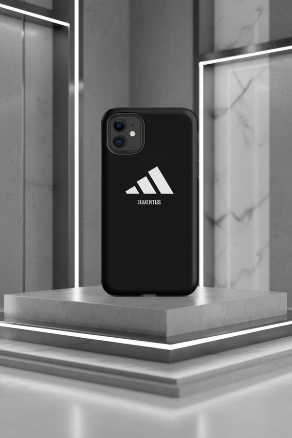 Cover iPhone rigida Juventus T-Shirt Style Black
