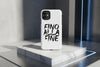 Cover iPhone rigida Juventus T-shirt Style Fino Alla Fine bianca
