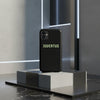 Cover iPhone rigida Juventus T-shirt Style Black With Juventus Gold