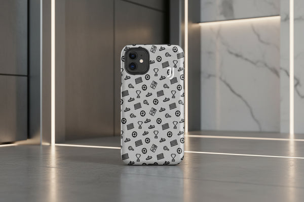 Cover iPhone rigida Juventus Tutina Style Grigia Bambino