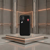 Cover iPhone rigida Monza Felpa Style Black