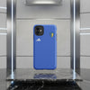 Cover iPhone rigida Audace Cerignola Felpa Training Style Blue