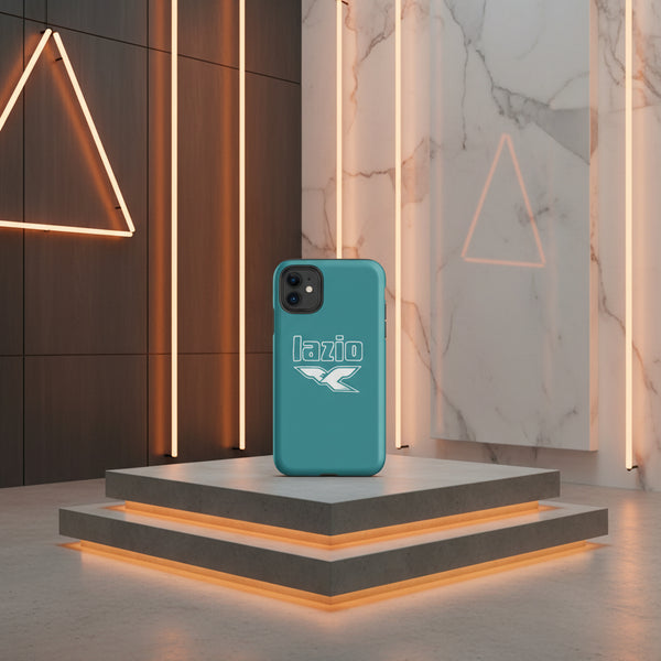 Cover iPhone rigida Lazio T-Shirt Green With Eagle and 