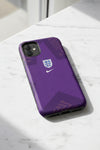 Cover iPhone rigida Inghilterra Goalkeeper Blue 2026 resistente