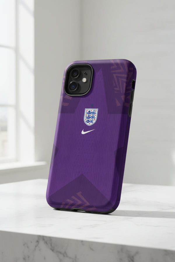 Cover iPhone rigida Inghilterra Goalkeeper Blue 2026