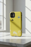 Cover iPhone rigida Irlanda del Nord Goalkeeper Gialla 2026