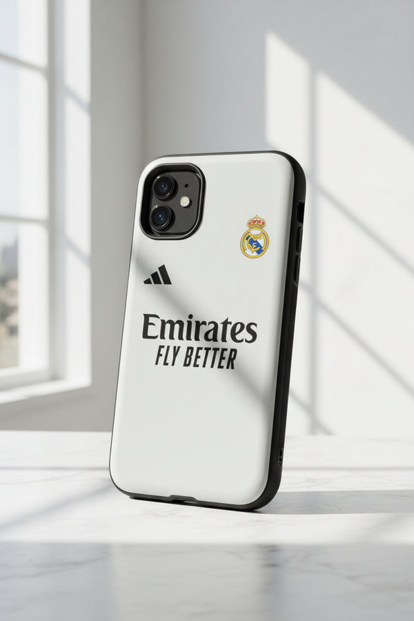 Cover iPhone rigida Real Madrid Home s.s. 26/27