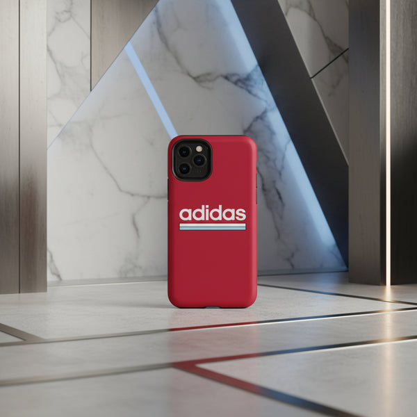 Cover iPhone rigida Virtus Entella T-Shirt Classic Rossa Celeste-Bianco