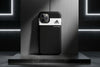 Cover iPhone rigida Virtus Entella T-Shirt Nera con banda Bianca