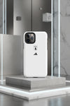 Cover iPhone rigida Virtus Entella T-Shirt White "3 Stripes"
