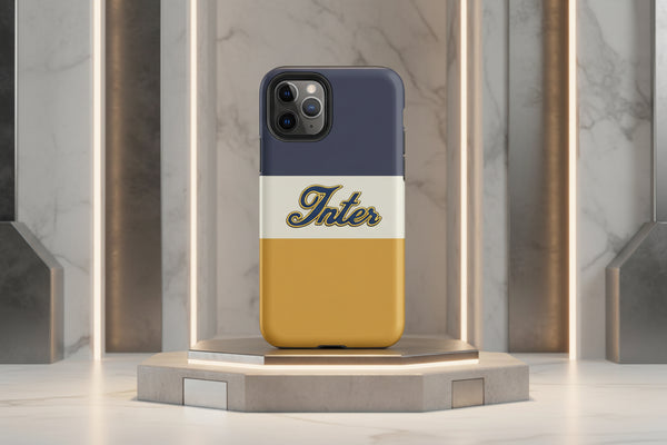 Cover iPhone rigida Inter College Blu Navy