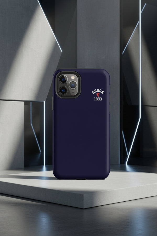 Cover iPhone rigida Genoa T-Shirt Blue Dark