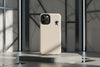 Cover iPhone rigida Genoa Felpa White Panna