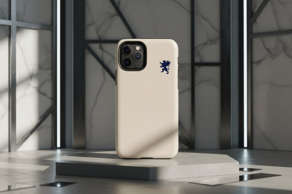 Cover iPhone rigida Genoa Felpa White Panna