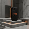Cover iPhone rigida Alcione Milano Felpa Black Classic