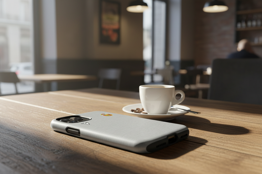 Cover iPhone rigida Ternana Polo Style Grigia