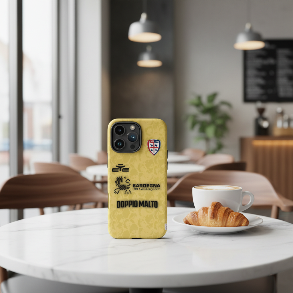 Cover iPhone rigida Cagliari Four s.s. 25/26