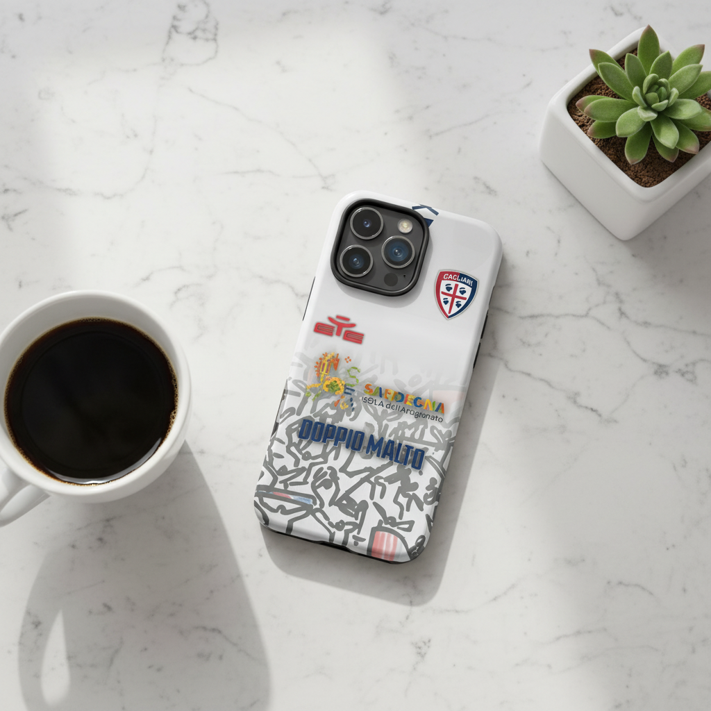 Cover iPhone rigida Cagliari Away s.s. 25/26