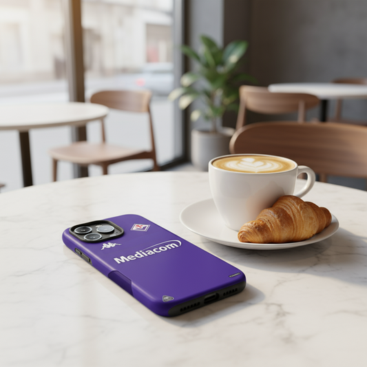 Cover iPhone rigida Fiorentina Home s.s. 25/26