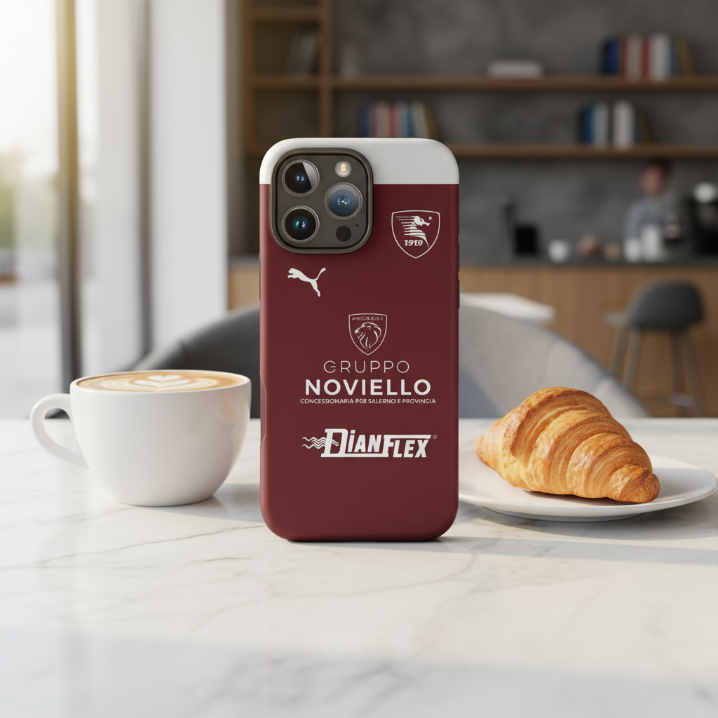 Cover iPhone rigida Salernitana Home s.s. 25/26