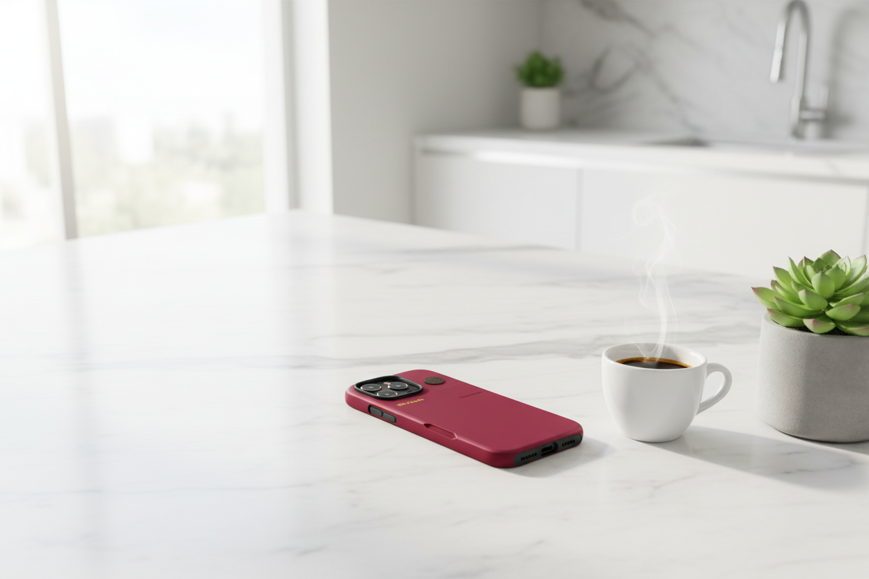 Cover iPhone rigida Arbitro Italia Rosso s.s. 25/26