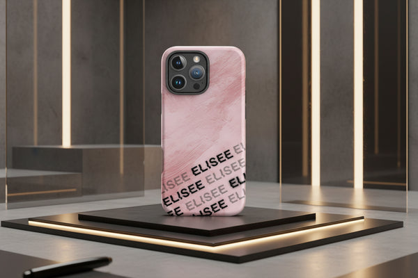 Cover iPhone rigida Elisee Pennello Rosa