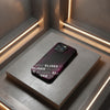 Cover iPhone rigida Elisee Rosa Nero