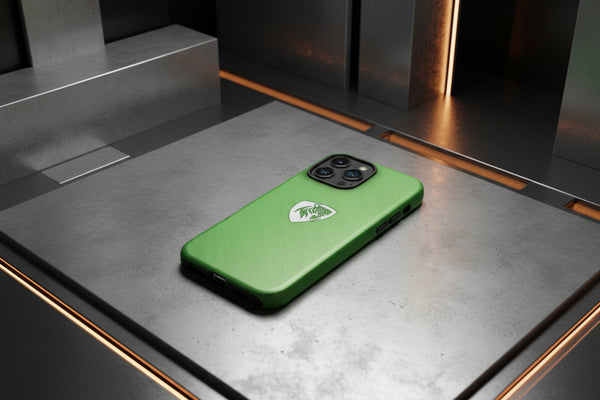 Cover iPhone rigida Elisee Verde Chiaro