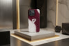 Cover iPhone rigida Elisee Pennello Bianco Granata