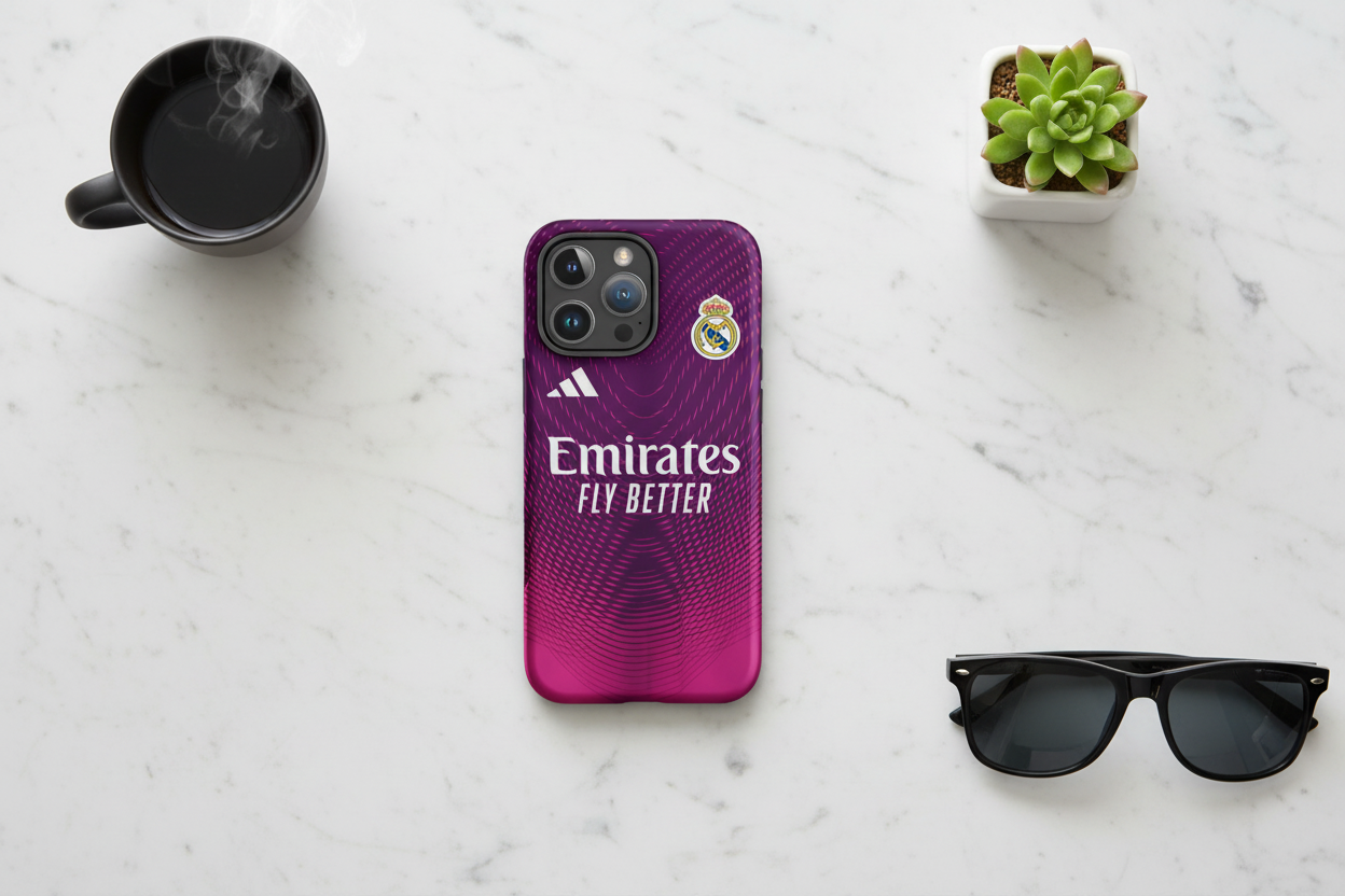 Cover iPhone rigida Real Madrid Goalkeeper s.s. 25/26