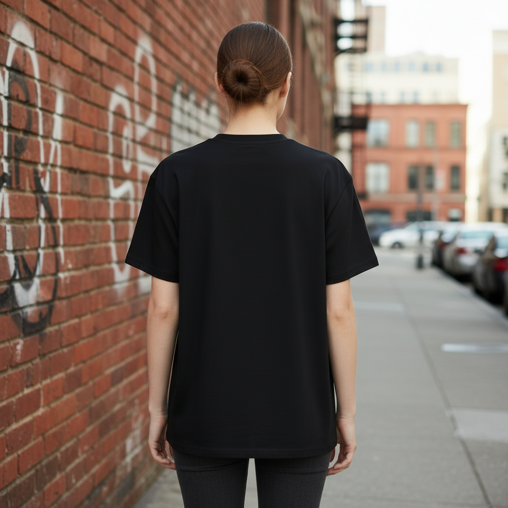 T-shirt classica unisex stampo " ME LA VIVO COSI' ".